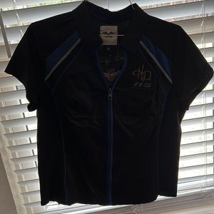 Harley Davidson zip up top